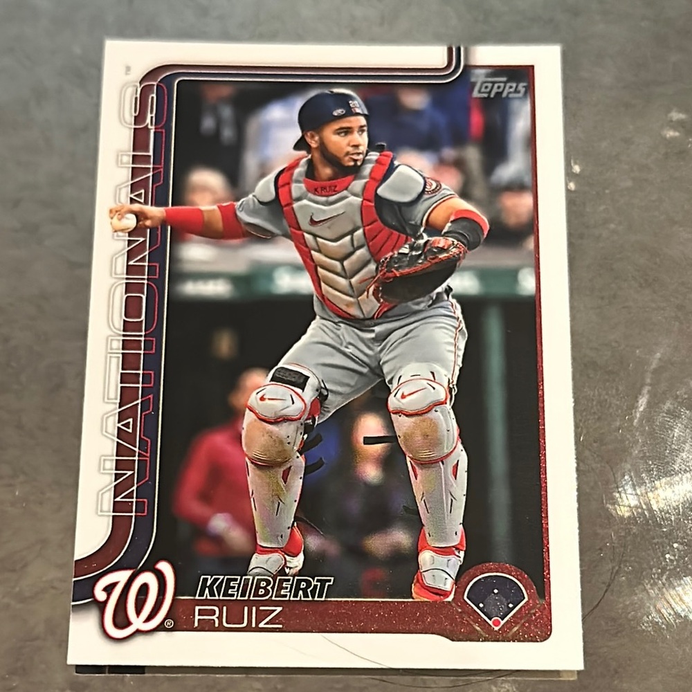 Topps Red and Gray Card Game